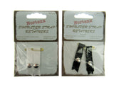 Shoulder Strap Retainers - 10mm - White or Black - 100% Nylon - NBR