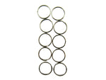 Split Rings for Key Fobs Key Rings or Key Chains & Curtains- 25mm - Nickel B885