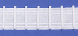Pinch Pleat Curtain Header Tape - Velour Curtain Tape - 50mm - Manhattan
