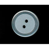 Round Pearl White Buttons With Triangle or Ring Cut Edge - Polyester Buttons
