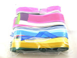 Assorted Bundle of Ribbon Lengths. - 20 x 1m - End of Rolls and Clearance.