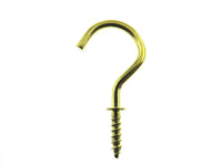 CUP HOOKS (30mm x 20mm) (NICKLE or BRASS) - ThreadandTrimmings