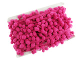 Pom Pom Trimming Braid - 10mm Balls - 25mm Drop Approx. - 25 Colours - By Meter