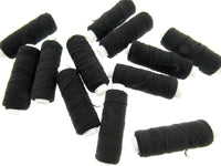 Shirring Elastic - Black or White  - 0.5mm - 20m Spool