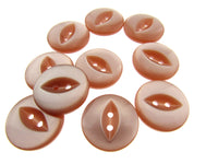 Round Fish Eye Buttons - XL Size 36 (23mm - 29/32") Sew Through Cardigan Buttons - ThreadandTrimmings