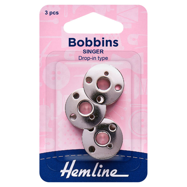 Singer Bobbins Class 66k - Drop In / Top Loading Type by Hemline 120.07