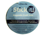 Magnetic Craft Tape - Stick It by Docrafts - 1.27cm x 3m Reel