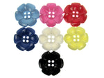 Round Extra Large Daisy Clown Flower Buttons - 65mm - 3 x Buttons - 4 Hole CN77