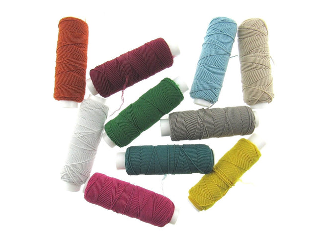 Collection of round sewing elastic