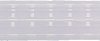 Pencil Pleat Curtain Tape 100mm 1:2.5 Fullness 48mm Repeat Bellini Per Meter