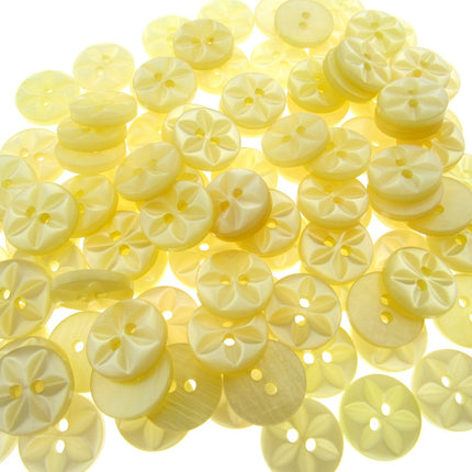Round Baby Star Buttons Childrens Cardigans Knitting Sewing Craft 11.5-16mm