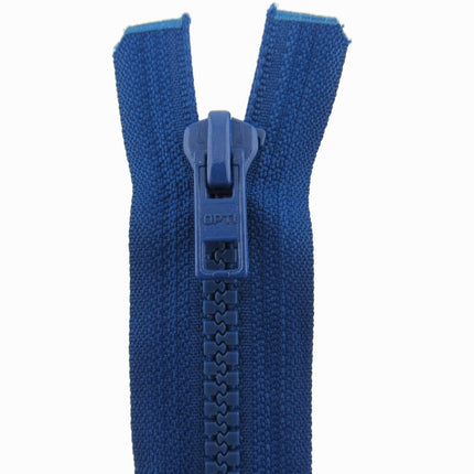 Heavy Duty Plastic Open End Zip Chunky Moulded Delrin 6mm Fastener Jacket Coat - ThreadandTrimmings