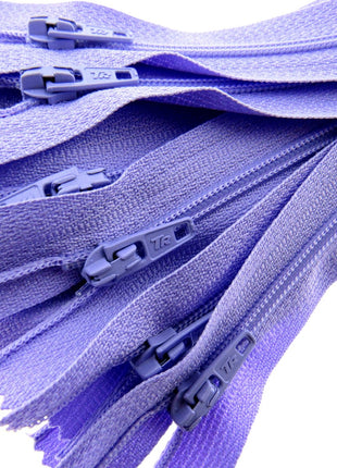 5 Pack Nylon Closed End Trebla Zips 3mm Dark Neutrals Cushion Fasteners - ThreadandTrimmings