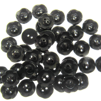 Round Baby Fruit Gum Buttons Dished Edge 2 Hole Sewing Fasteners Pack