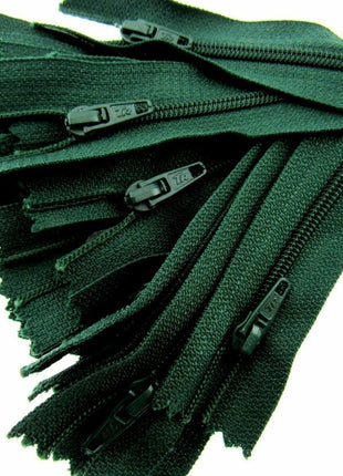 Nylon Closed End Trebla Zips 10 Pack Brights Neutrals Dresses Skirts Crafts - ThreadandTrimmings