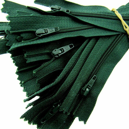 Nylon Closed End Trebla Zips 10 Pack Brights Neutrals Dresses Skirts Crafts - ThreadandTrimmings