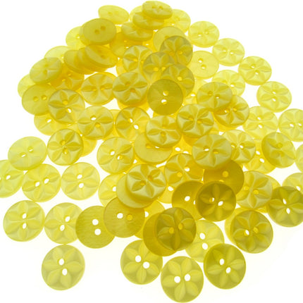 Round Baby Star Buttons Childrens Cardigans Knitting Sewing Craft 11.5-16mm