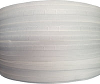 Roman Blind Pocket Rod Tape 19mm 3/4 Inch Wide White 100m Whole Roll - RB001