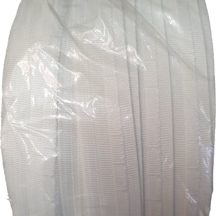 Roman Blind Pocket Rod Tape 19mm 3/4 Inch Wide White Choice of Lengths - RB001 - ThreadandTrimmings