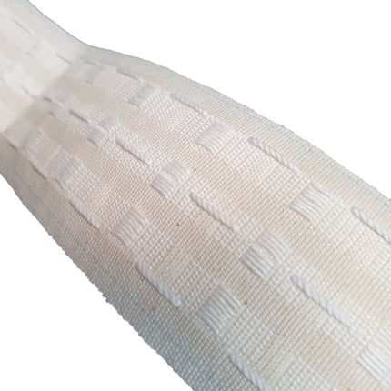 Cream Curtain Tape Cotton Mix Heading Pencil Pleat Tape 3 inch 75mm Wide CT75C - ThreadandTrimmings