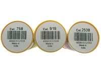 Tacking Thread by Gutermann Tailor Tacks - 6 x 200m Reels - Natural/Pink/Yellow
