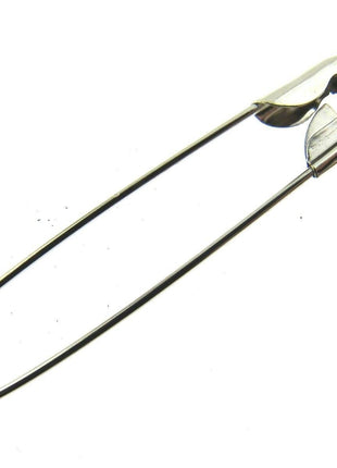 Safety Pins Nickel Plated Steel - 50 x 54mm / 2 Inch Long Approx - ThreadandTrimmings