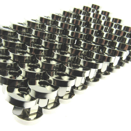 Round Magnetic Bag Snap Fastener Clasps For Handbag Leatherwork 200 x 14mm