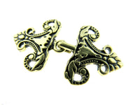 Hook & Clasp 25mm Oriental Style Frog Fastener in Antique Gold or Silver CX33