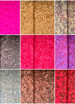 Polo Batik Cotton Fabric Fat Quarters by Sew Simple 26 Colours L2 Col 29 -56 - ThreadandTrimmings