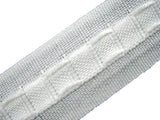 Curtain Header Tape - White Polyester Pencil Pleat Tape -25mm (1") Wide CT25100P