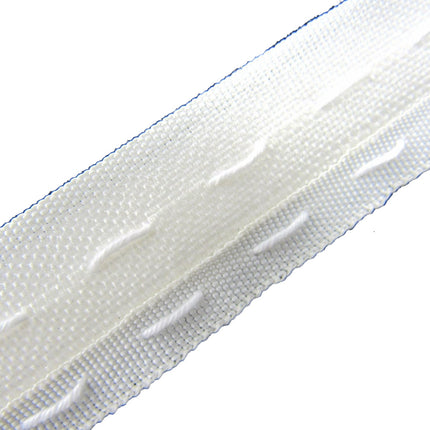 Flange Lining Curtain Tape 25mm 1 inch Wide Poly-Cotton - CT25FL - ThreadandTrimmings