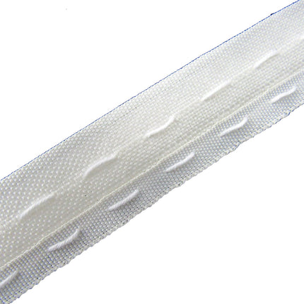 Flange Lining Curtain Tape 25mm 1 inch Wide Poly-Cotton - CT25FL - ThreadandTrimmings