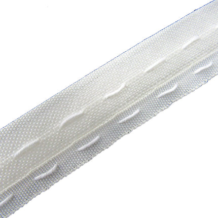 Flange Lining Curtain Tape 25mm 1 inch Wide Poly-Cotton - CT25FL - ThreadandTrimmings