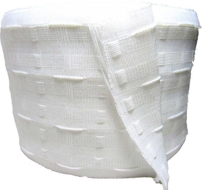 Extra Wide Curtain Tape Pencil Pleat 145mm (6") Wide - 6 x Rows 4 x Cords CT150B - ThreadandTrimmings