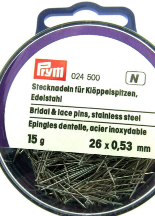 Sewing Pins by Prym - Bridal, Lace, Quilting and Sequin Speciality Pins by Prym - ThreadandTrimmings