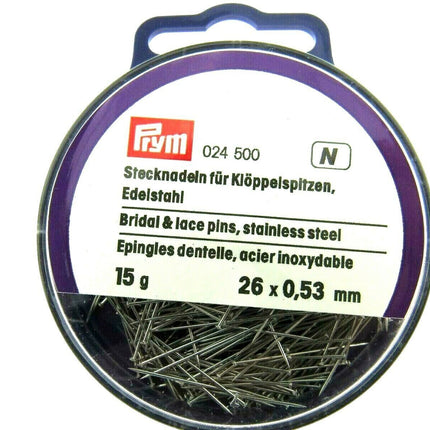 Sewing Pins by Prym - Bridal, Lace, Quilting and Sequin Speciality Pins by Prym - ThreadandTrimmings