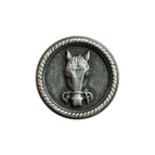 Antique Silver / 28 - (18mm) / x 3