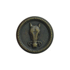 Antique Brass / 28 - (18mm) / x 3