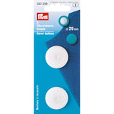 Plastic Self Cover Buttons Prym Hang Sell Cards -11mm 15mm 19mm 22mm 29mm