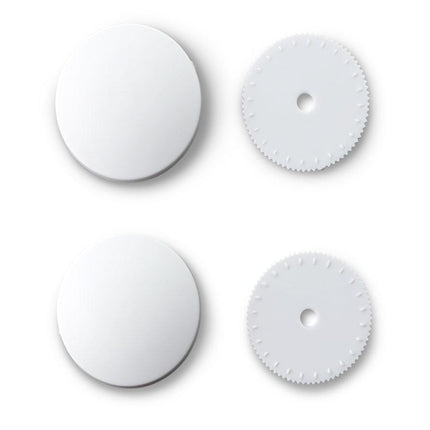 Plastic Self Cover Buttons Prym Hang Sell Cards -11mm 15mm 19mm 22mm 29mm - ThreadandTrimmings