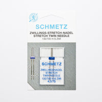 Stretch and Twin Stretch Sewing Machine Needles by Schmetz for Domestic Machines