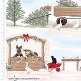 Christmas Cotton Fat Quarters In the Country Victoria Louise Col2 5Pk Bundle3649