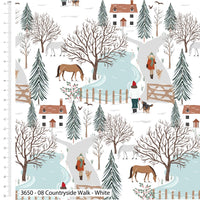Christmas Cotton Fat Quarters In the Country Victoria Louise Col2 5Pk Bundle3649