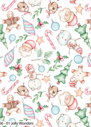 Christmas Cotton Fat Quarters  Merry Little Christmas Mary Cali 5Pk Bundle 3656