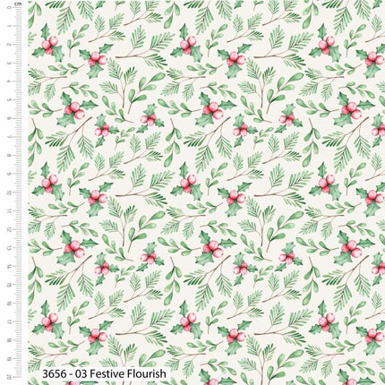 Christmas Cotton Fat Quarters  Merry Little Christmas Mary Cali 5Pk Bundle 3656