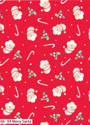 Christmas Cotton Fat Quarters  Merry Little Christmas Mary Cali 5Pk Bundle 3656