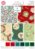 Christmas Cotton Fat Quarters Christmas Orchard Peter Rabbit 5Pk Bundle 3657