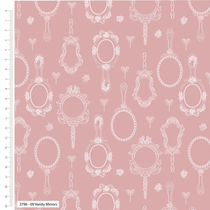 Bows and Ballet Fat Quarters 5pc Pack 100% Cotton by The Crafty Pie