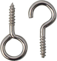 Net Curtain Wire Cord FREE Hooks & Eyes for Kitchen Bath & Living Room Windows