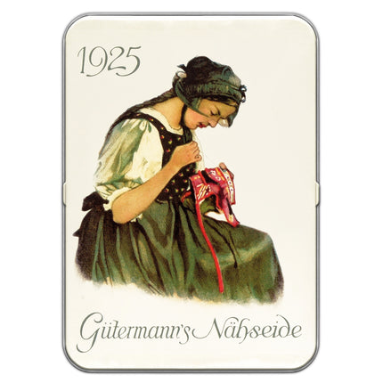 Gutermann Sew All Sewing Thread Set 8 x 100m Reels Nostalgic Tin 3 Colourways
